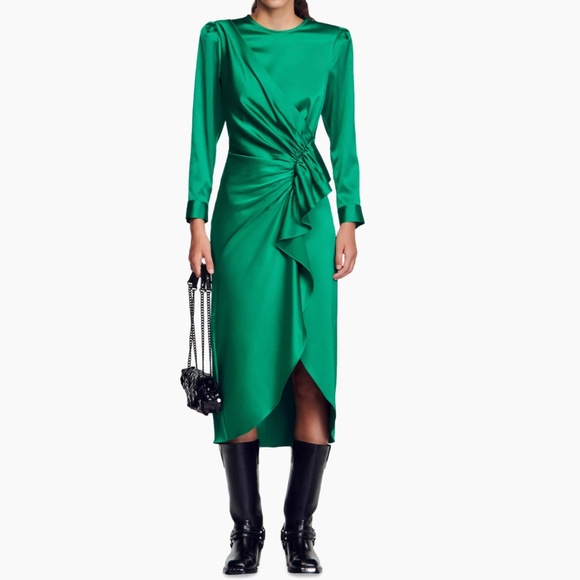 Memphis Ruffle Front Dress - Picture 1 of 12